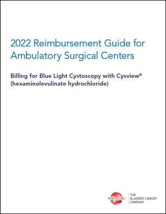 Commercial insurance payers reimburse for Blue Light Cystoscopy with Cysview for bladder cancer detection and management