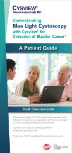 Patient education about Blue Light Cystoscopy with Cysview